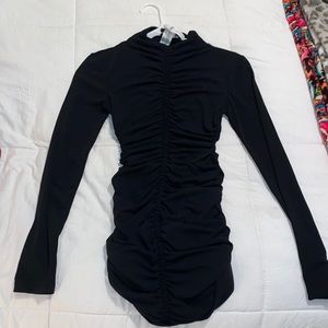 Zara black mini dress